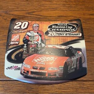 Orange and Black Racing Car Art Decals Wall Decor